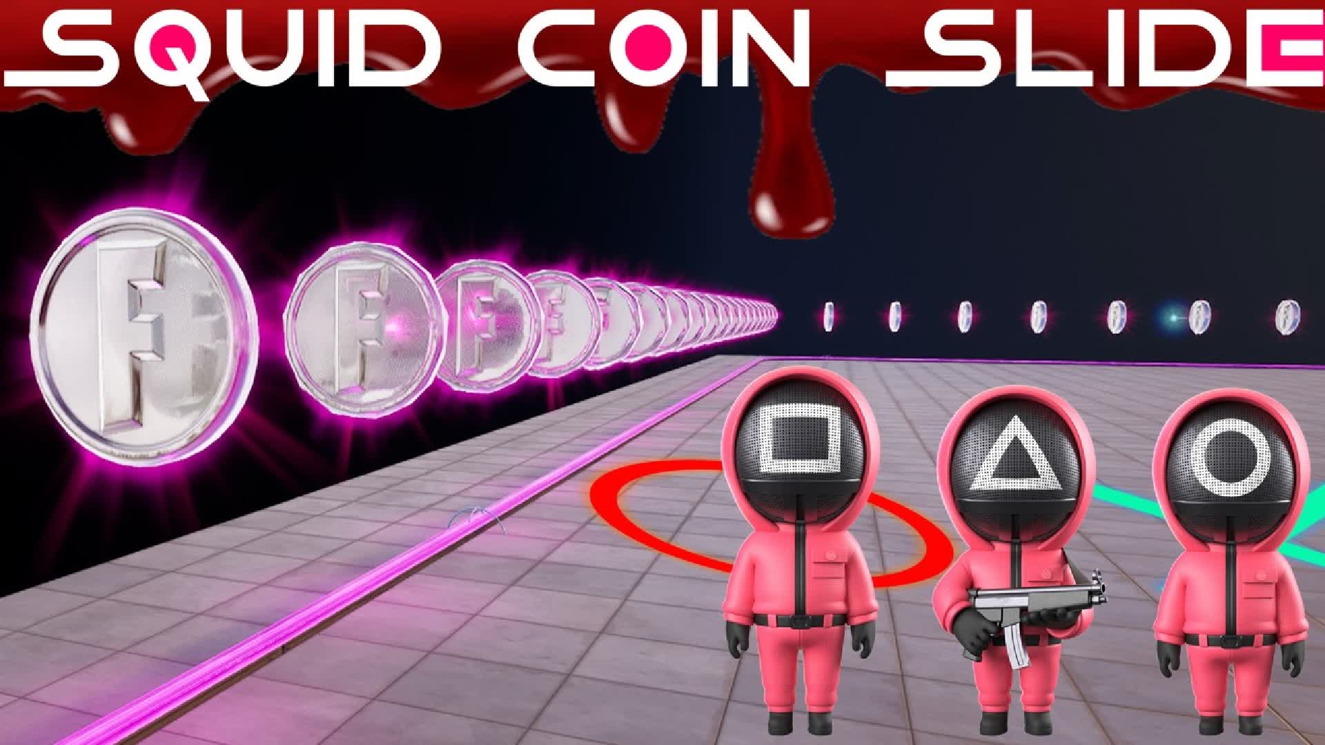 Octo Squid Game 2 - Coin Slide Exp ert 6164-4311-6978 by userd338e4b -  Fortnite Creative Map Code - Fortnite.GG