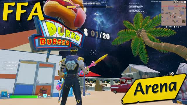 Free For All Build Arena