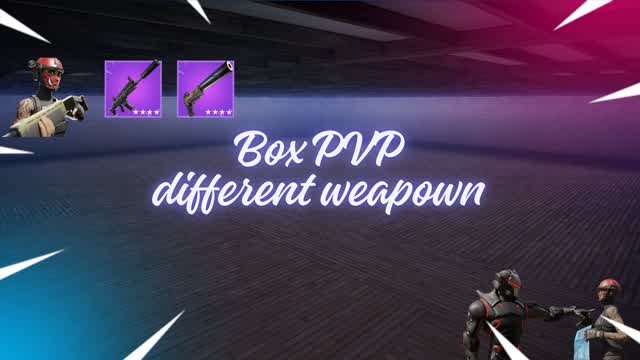 Box pvp different weapon