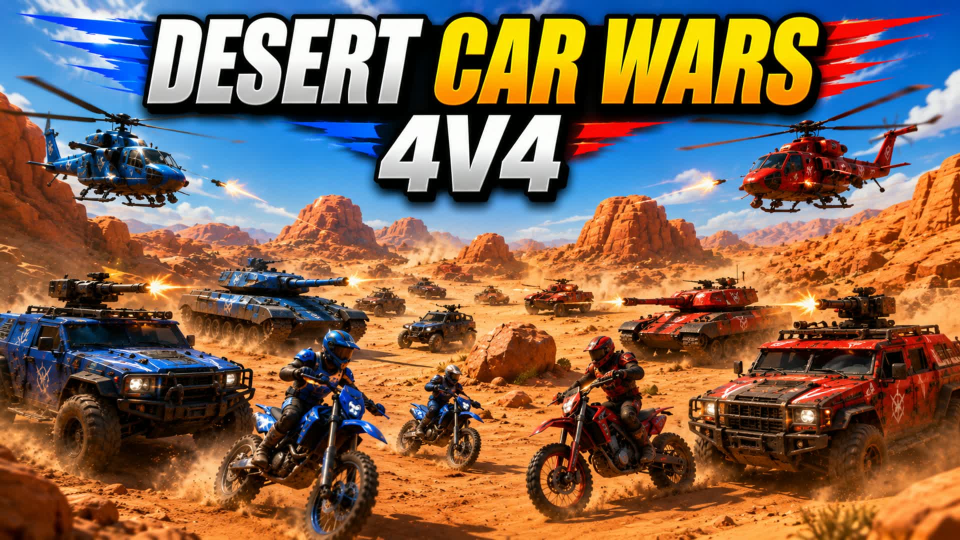 DESERT CAR WARS 4V4