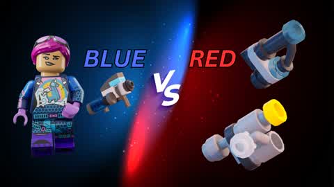RED VS BLUE BRICK VILLAGE