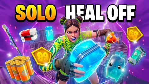 SOLO HEAL OFF ZONE WARS [ENDGAME]