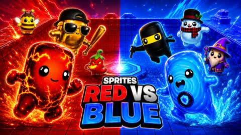 SPRITES RED VS BLUEđ´đľ