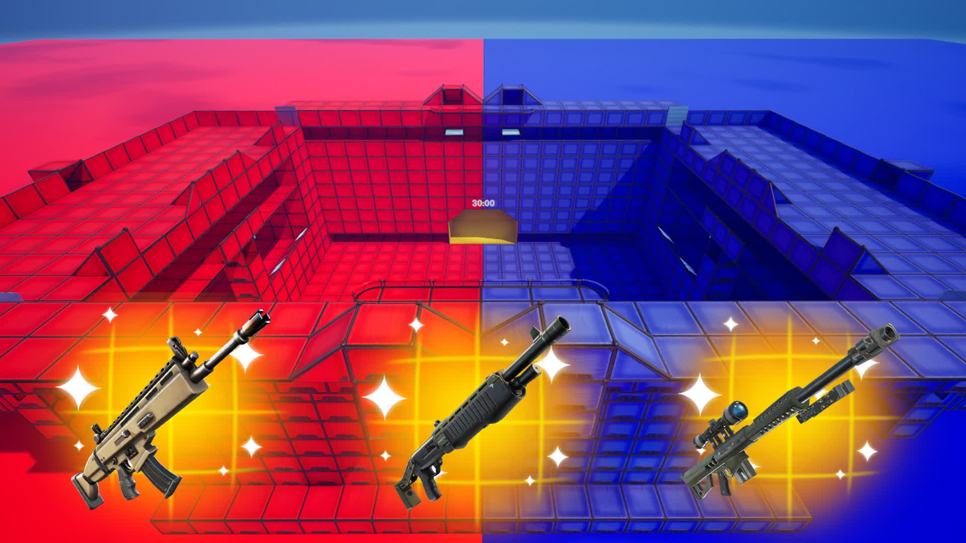 🔫⭐ クレイジーレッド対ブルークレイジー 🔴🔵🔫⭐