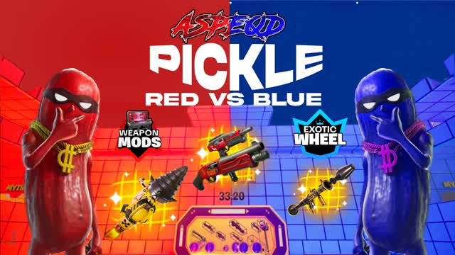 PICKLE RED VS BLUE 🔴🔵