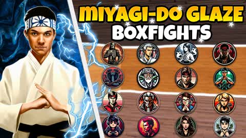 💀MIYAGI-DO GLAZE BOXFIGHTS📦
