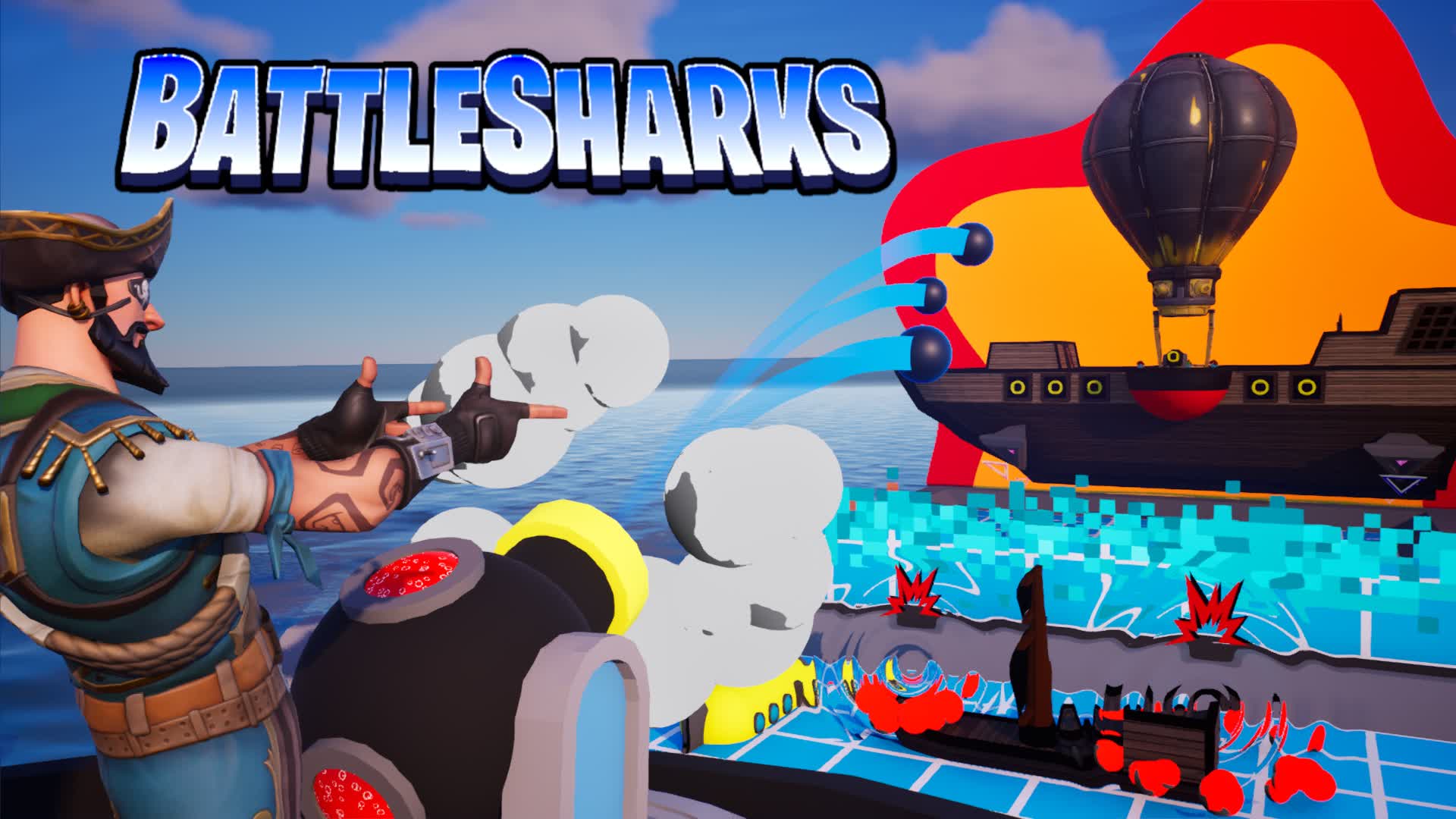 🚢💥 BATTLESHARKS | Extreme Battleships - fortnite