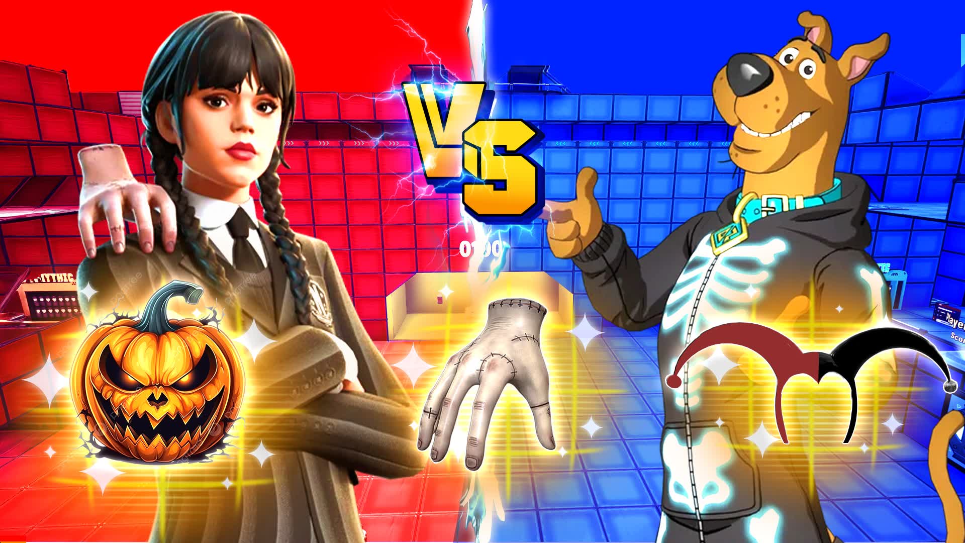 MEGA ANIME RED VS BLUE🔴🔵