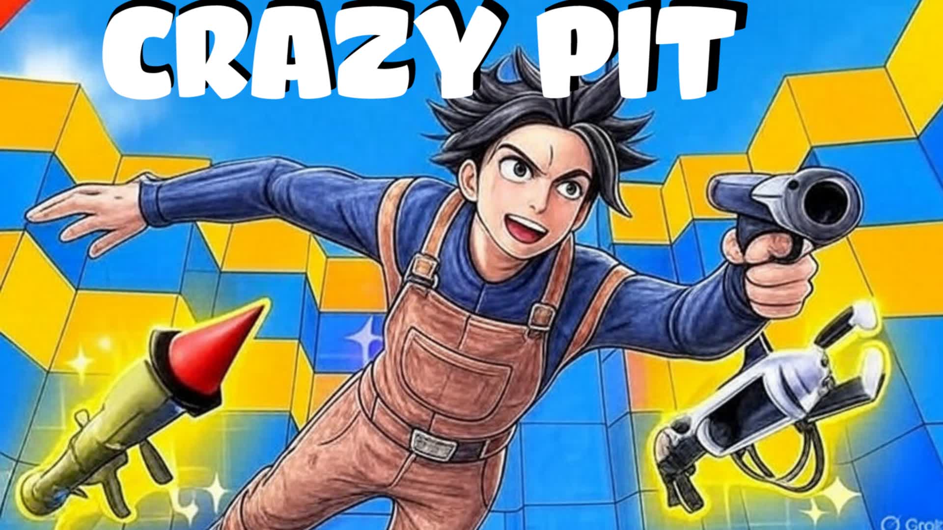 THE PIT WITH CRAZY WEAPONS