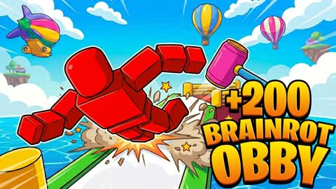 BRAINROT OBBY PARKOUR 200+