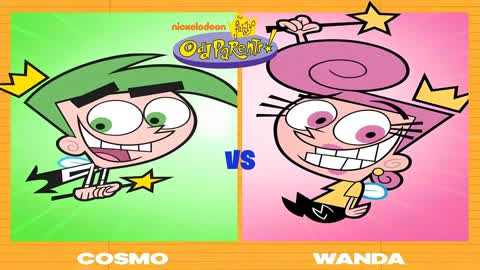 COSMO vs WANDA - THE FAIRLY ODDPARENTS