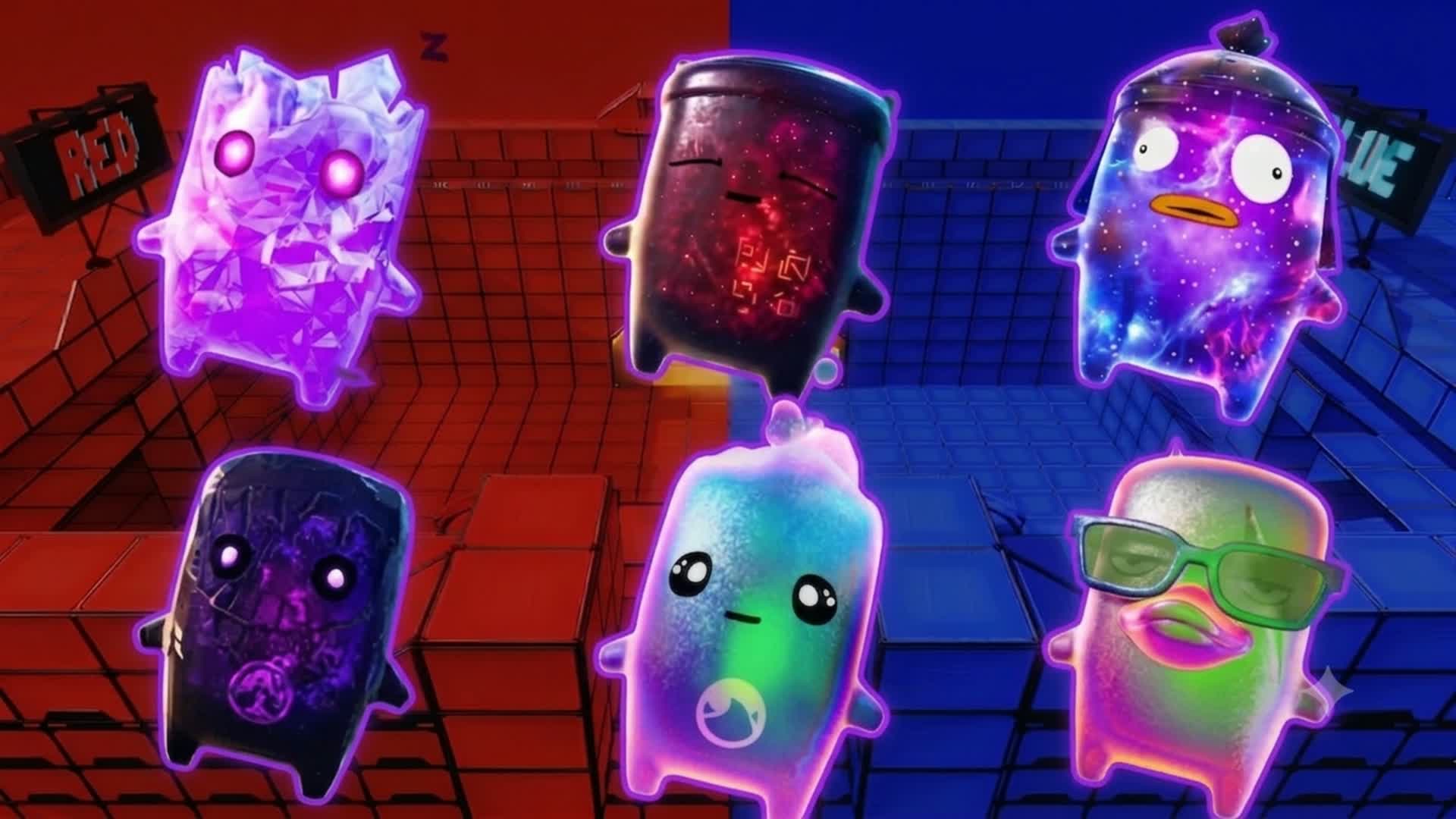 RED VS BLUE BLOB