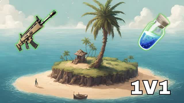 DESERT ISLAND 1V1 BUILD BATTLE