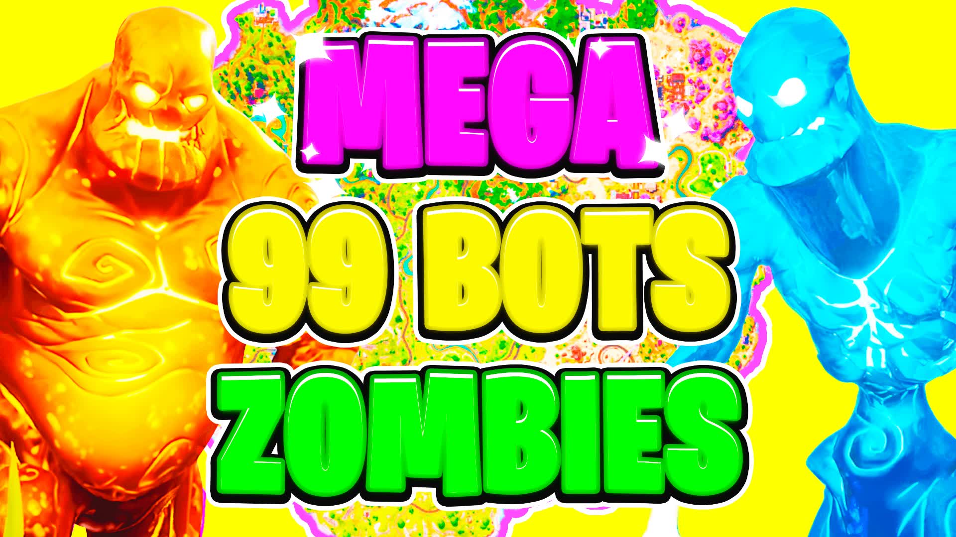 MEGA 99 BOTS ZOMBIES