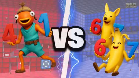 67 VS 41 RVB RED VS BLUE 🔴🔵