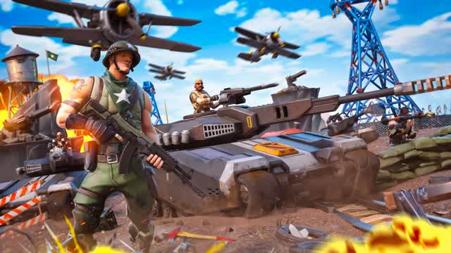 🚩CAPTURE THE FLAG BATTLE 20 vs 20 6637-7262-2390 by zakrzakyt