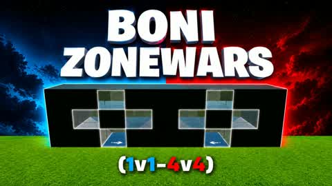 BONI ZONE WARS (1V1 TO 4V4)