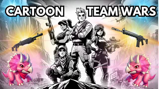 TEAM DINO RESCUE / CARTOON TEAM WARS