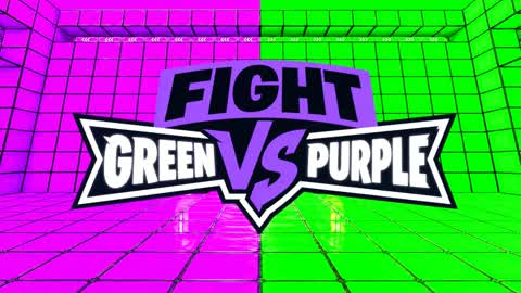 GREEN VS PURPLE 🟢🟣 FIGHT