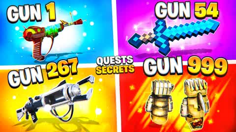 ⭐️ GUN GAME 🔫 99 BOTS🎯ONE SHOT