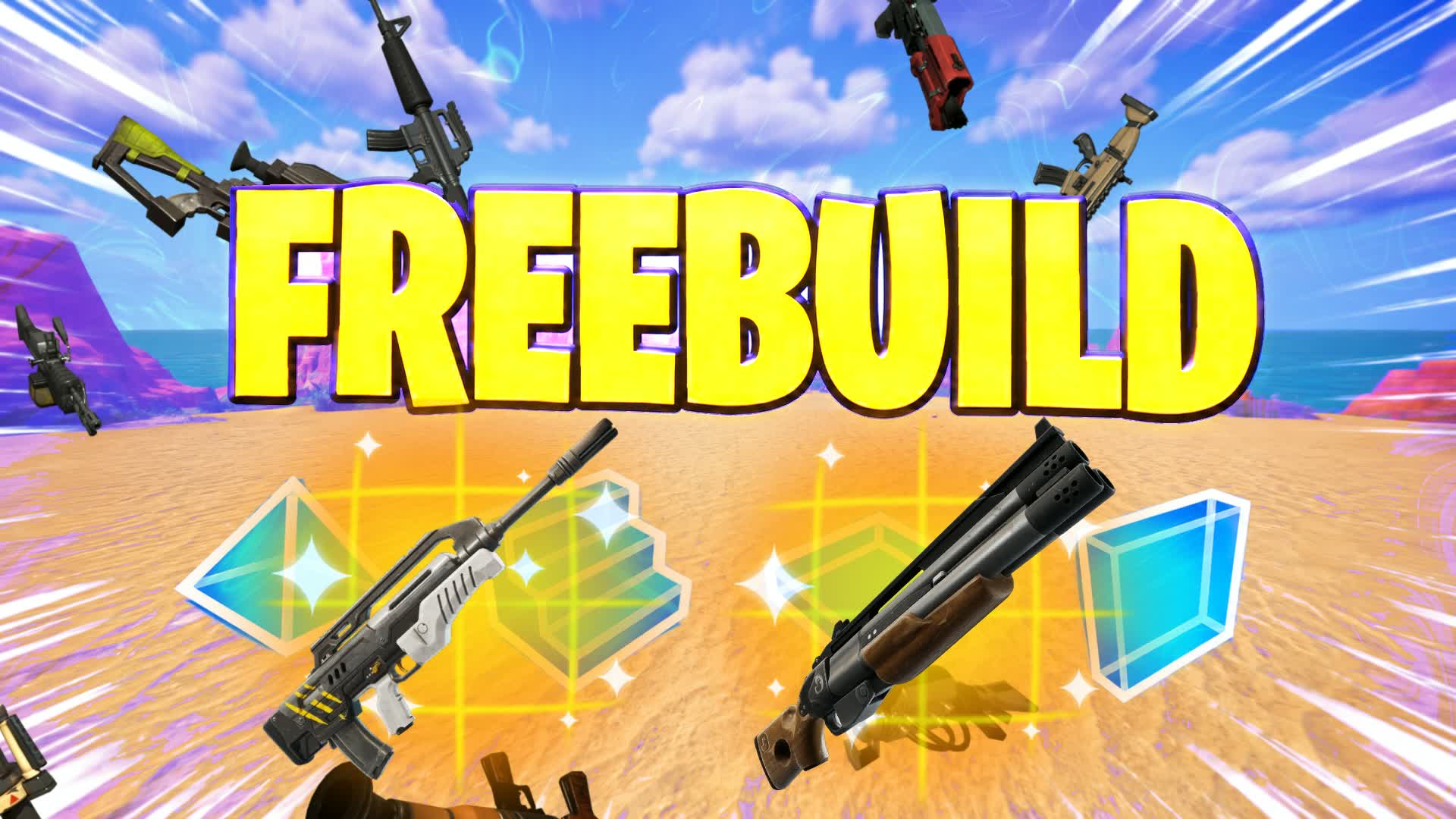 FREE BUILD PRACTICE DESERT 1V1V1