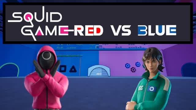 Squid Game Red Versus Blue