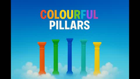 Colourful Pillars😁