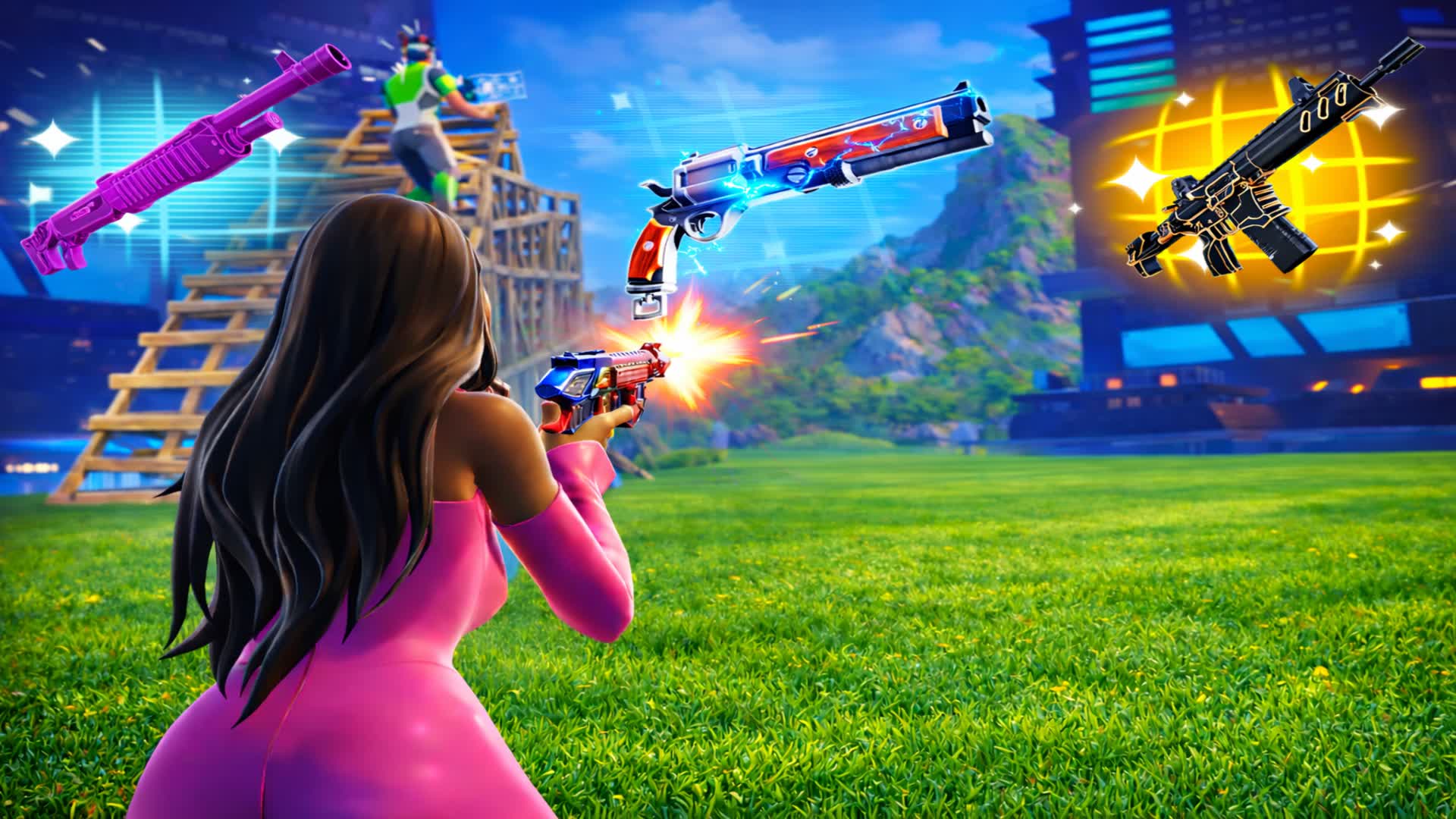 1V1 WITH EVERY GUN FFA