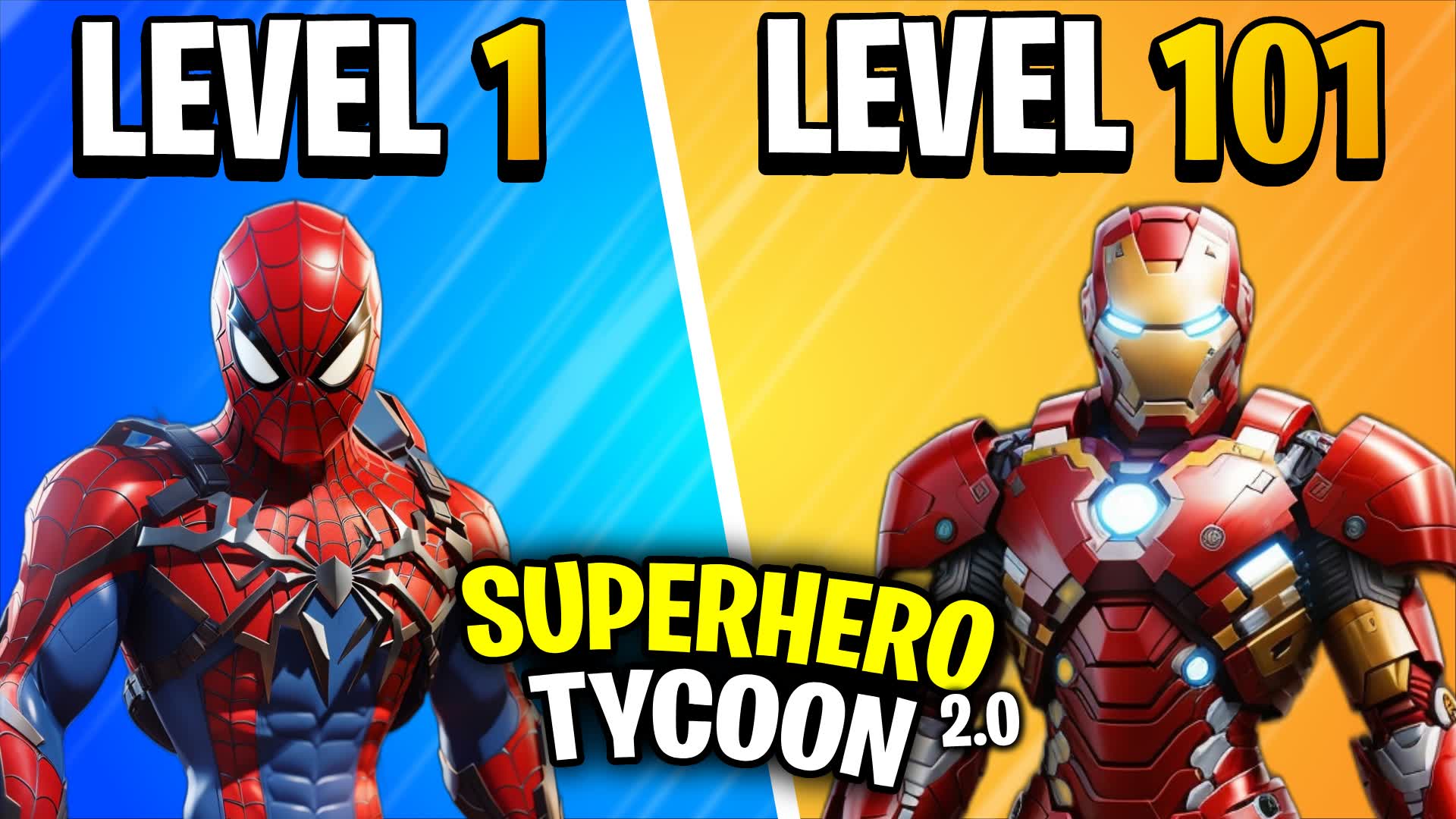 SUPERHERO TYCOON 2.0 🦸 8520-2333-3812 by taikoo - Fortnite