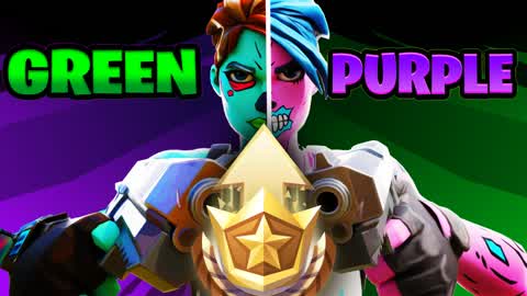 ๐ Green & Purple ๐ Rumble 4552-9281-0805 by dojo - Fortnite