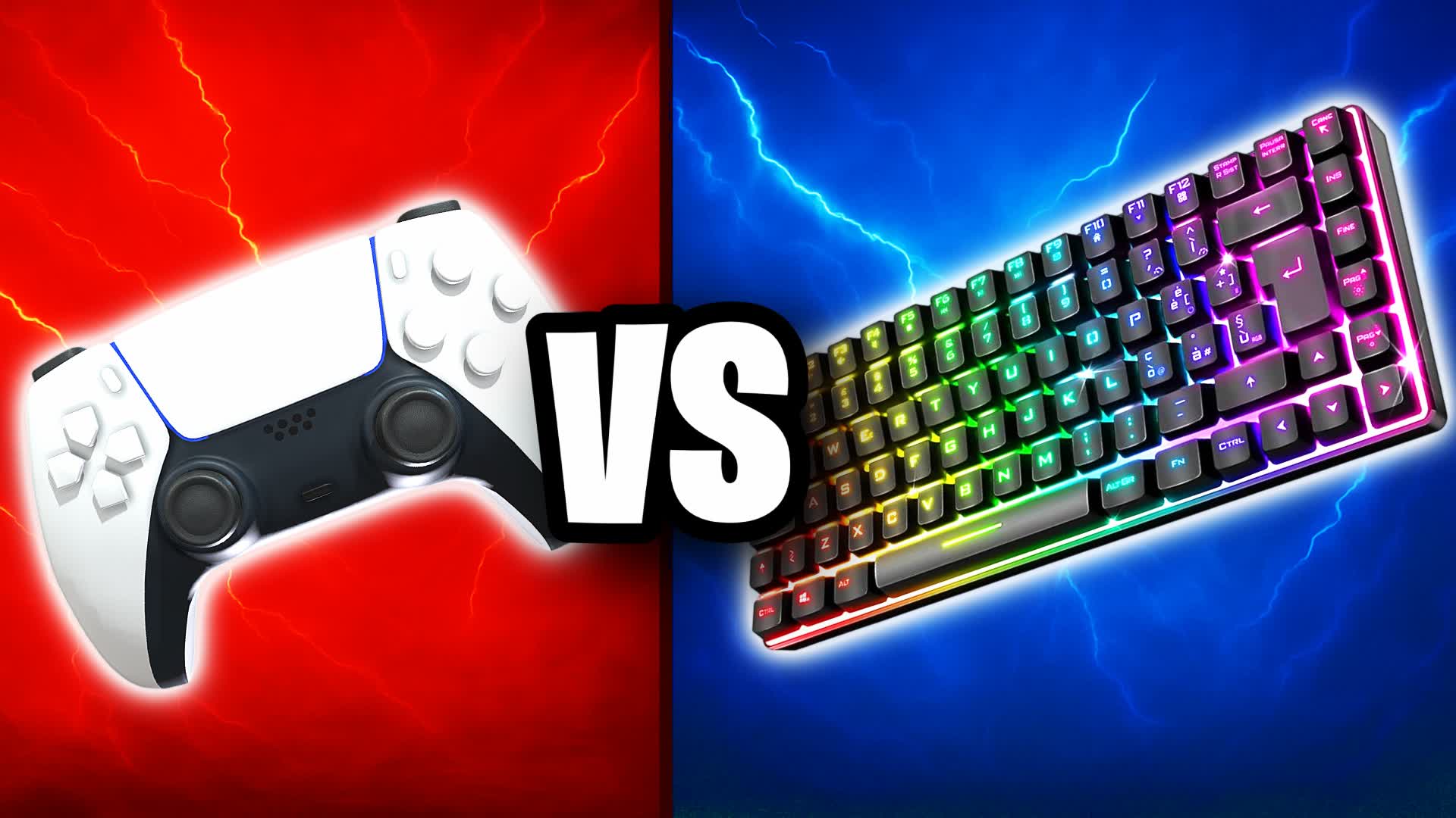 CRAZY RED VS BLUE 🔴 🔵 (MK VS PAD)