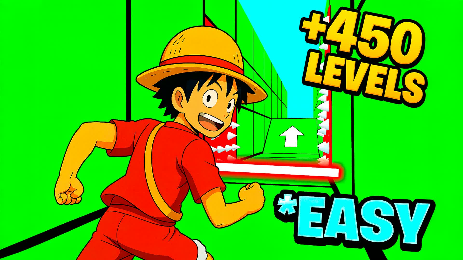 EASY PARKOUR 500+ LEVELS EASY MAP⭐