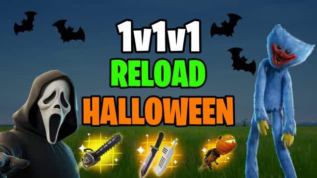 1v1v1 Halloween RELOAD 1v1 FFA