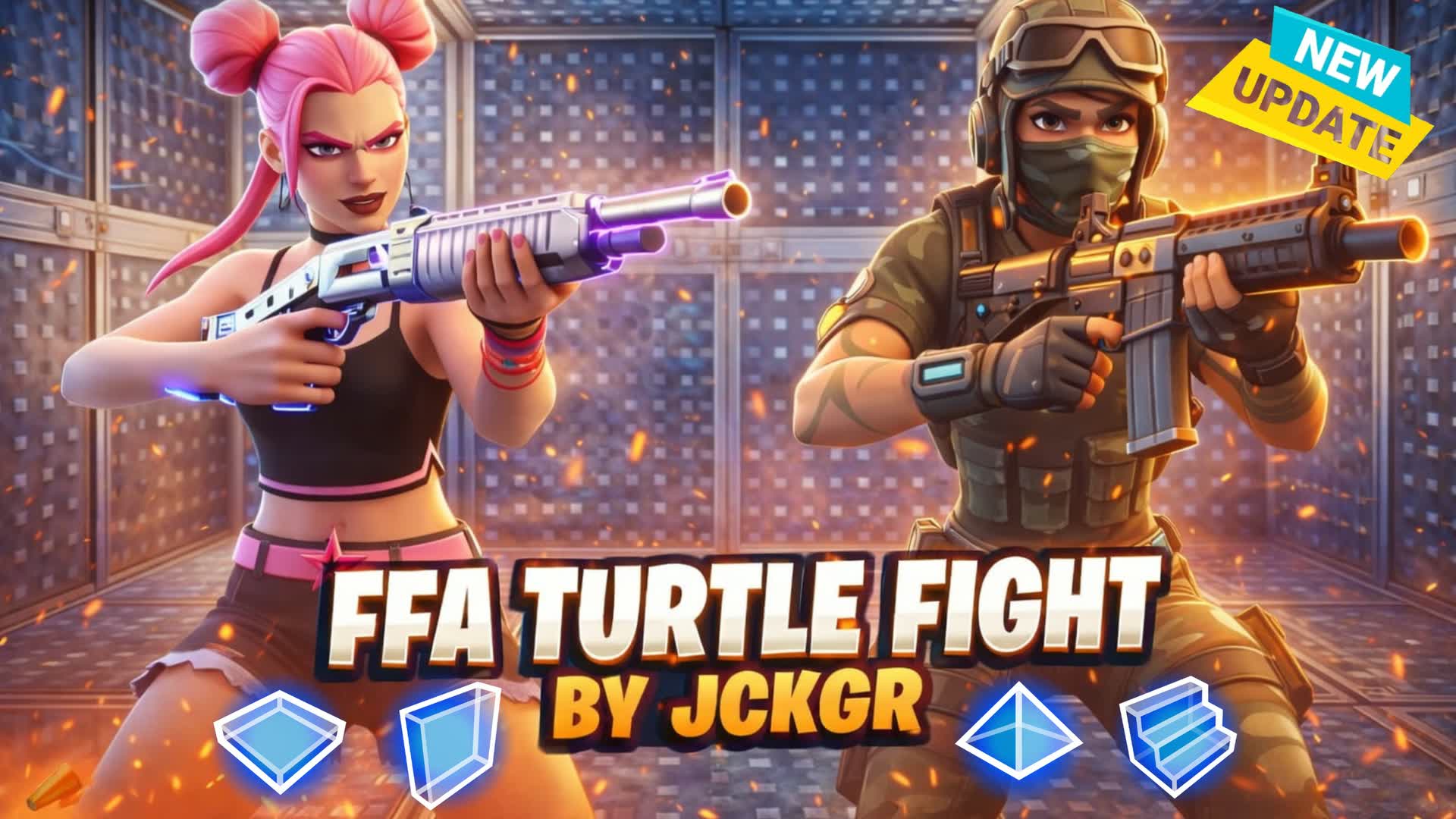 FFA TURTLE FIGHT BY JCKGR
