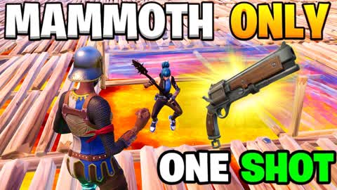 MAMMOTH PISTOL ONE SHOT🎯FLOOR IS LAVA🔥