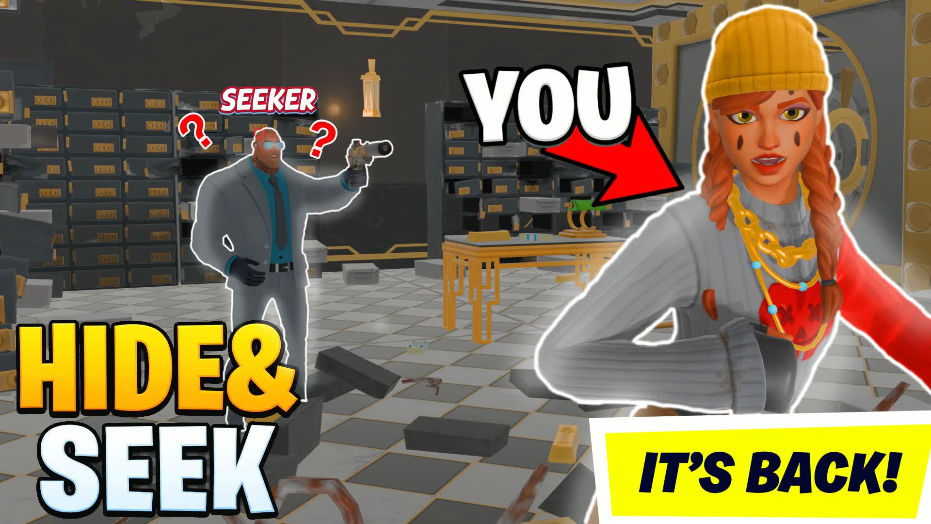 かくれんぼ：銀行