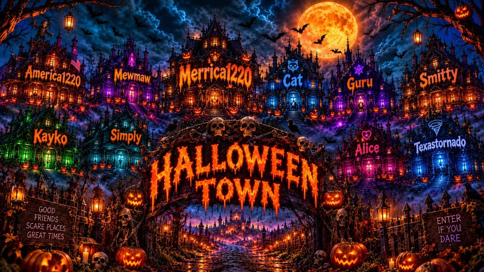 Halloween Town, Fortnite island 9084-9385-9393 by merrica1220