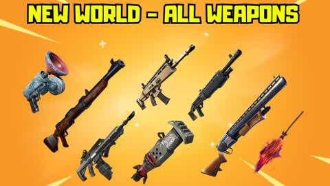 😱NEW WORLD - ALL WEAPONS