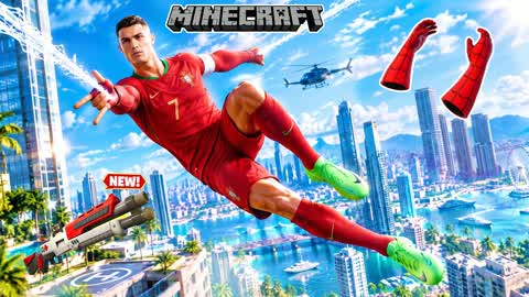 SPIDERS CITY MC CR7 GUN GAME 🚗