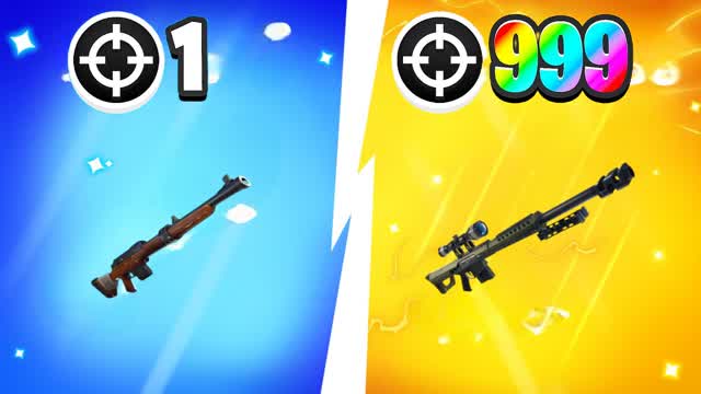 🔫 TILTED TOWERS GUN GAME ONE SHOT 🔫