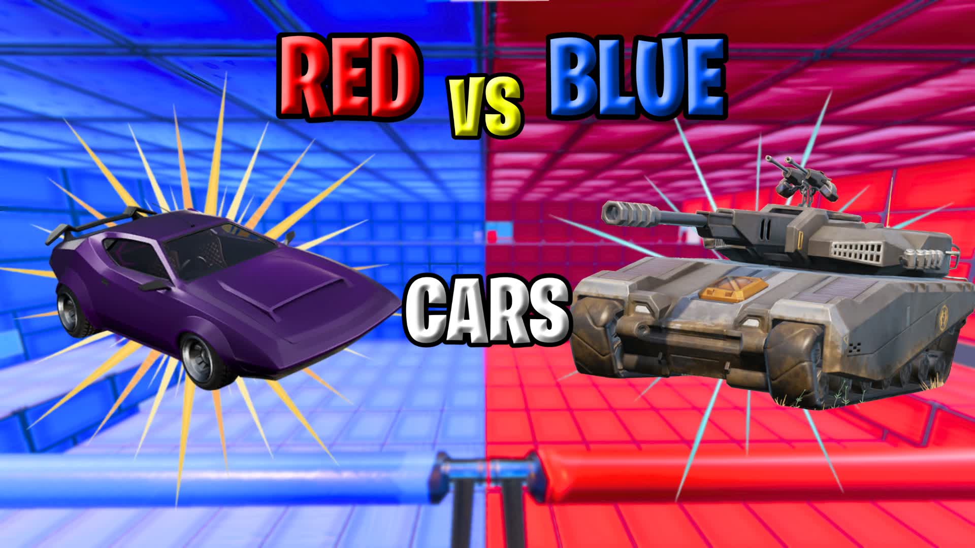 🔵🔴RED VS BLUE CARS🔴🔵