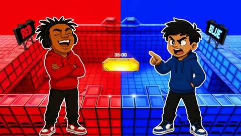 RED VS BLUE | STREAMERS VS HATERS 🔴🔵