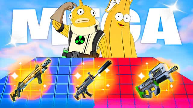 MEGA RED VS BLUE 🔵🔴NEW ARENA