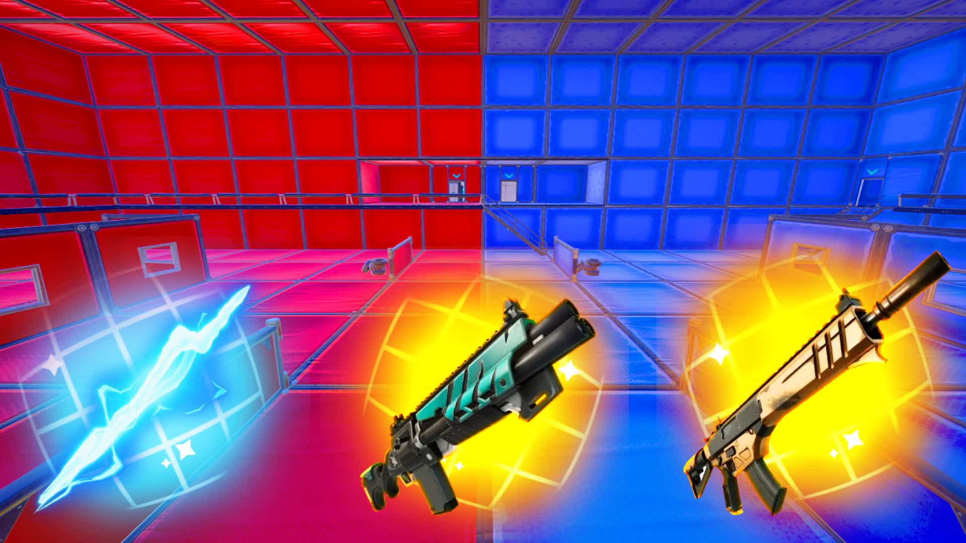 ARENA RED VS BLUE 🔴🔵