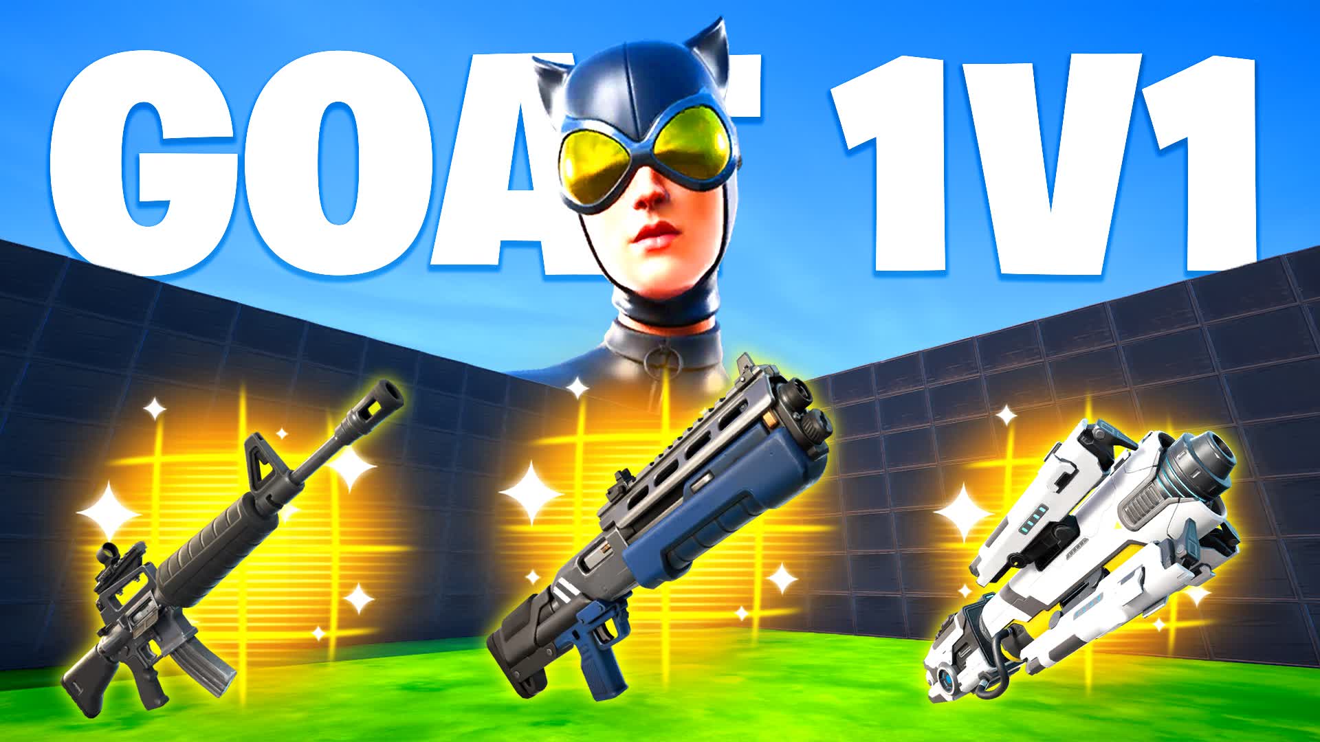 GOAT 1V1 ALL WEAPONS & VEHICLES