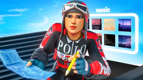 Music 1v1 map (tiktok)🎶