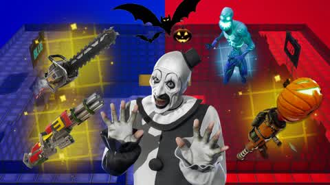 HALLOWEEN PARTY🔴🔵 RED VS BLUE