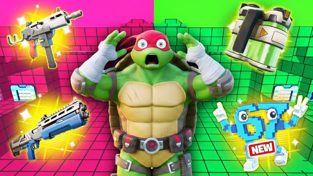 CRAZY TMNT🐢 GREEN Vs PURPLE