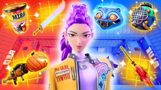 DEMON HALLOWEEN RED VS BLUE 🔴🔵👹🎃