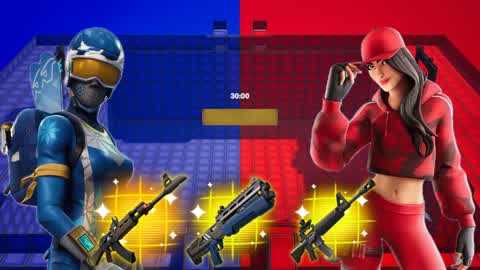 SUPER MEGA RED VS BLUE 10x10